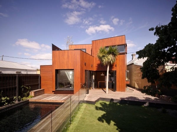 Barrow Haus Holz fassede moderne-nachhaltige Architektur