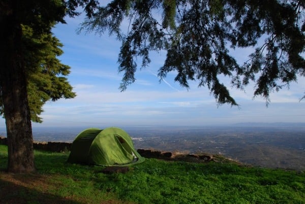 Camping Plätze-Portugal Panoramablick 