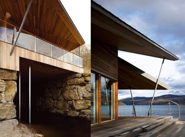 Dach Design-moderne Architektur-Bootshaus bauen