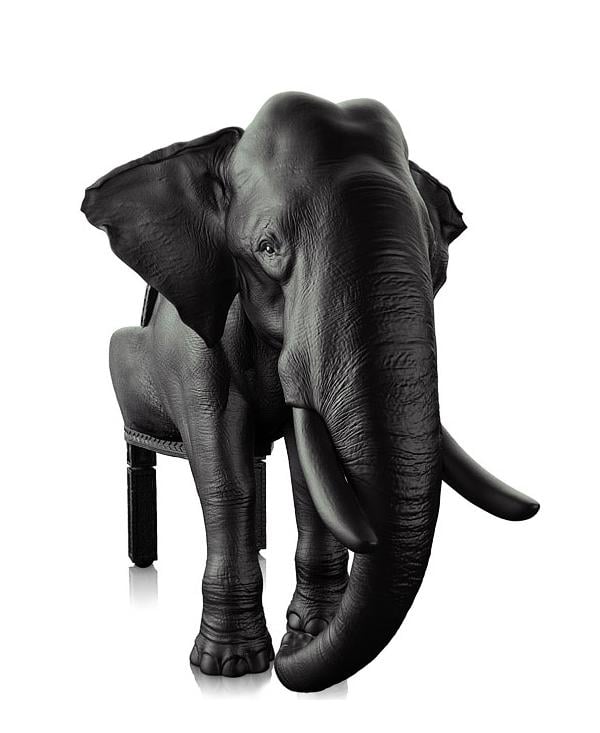 Design Modern Ledersessel-Elefant