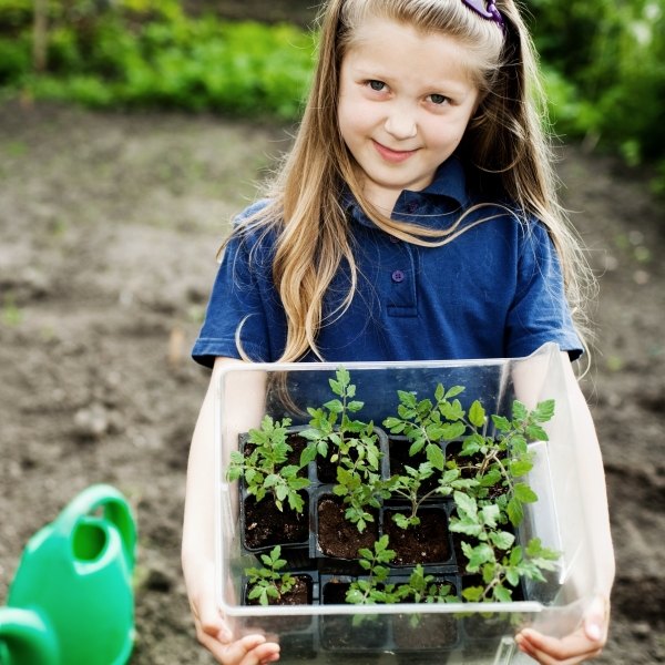 Gartenarbeit mit Kindern-erledigen Tipps