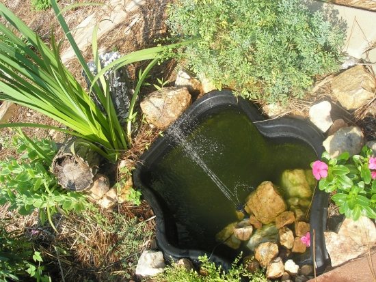 Gartenteich Teich becken-Kunststoff