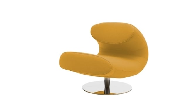 Gelber Sessel Design-Ideen moderne Einrichtung