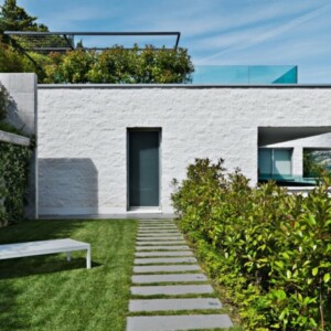 Haus Schweiz moderne Architektur Garten Gestaltung