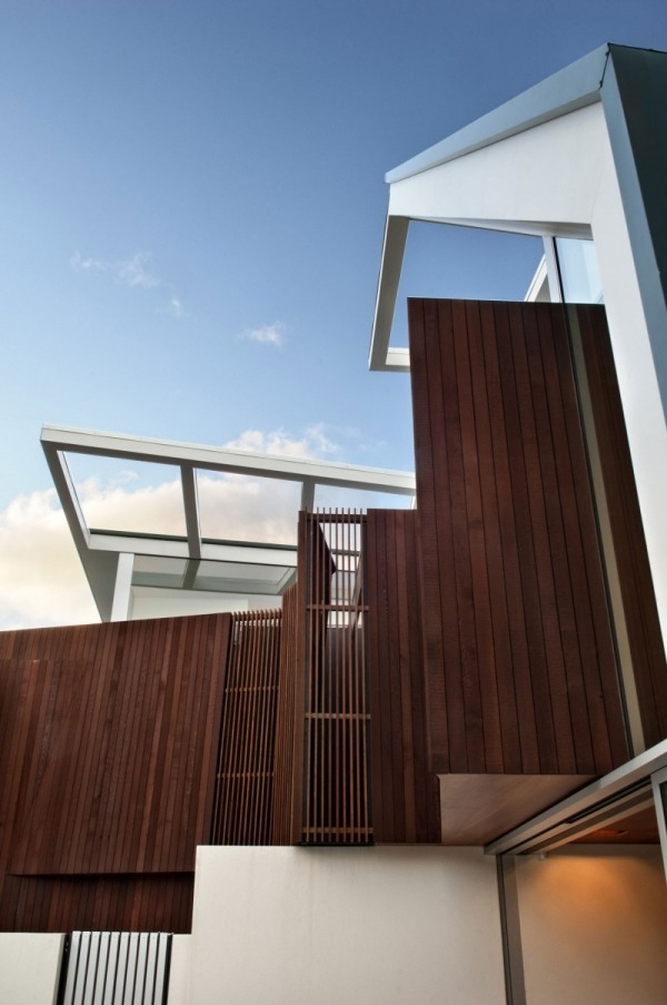 Haus mit Blick auf Meer-Wellington Holzfassade Verkleidung