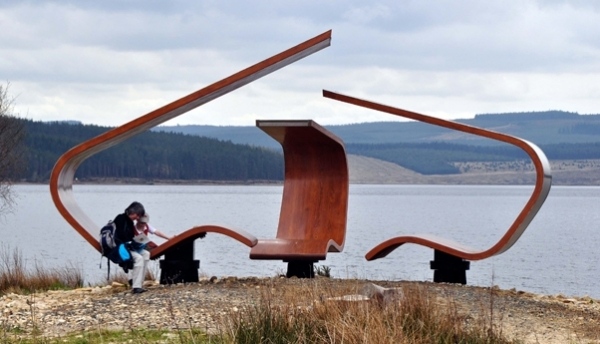 Janus Stühle im Nord Englischen-Park 