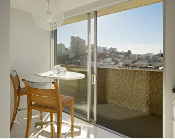 Kork Balkon Geländer kreative Variante moderne Wohnung Möbel