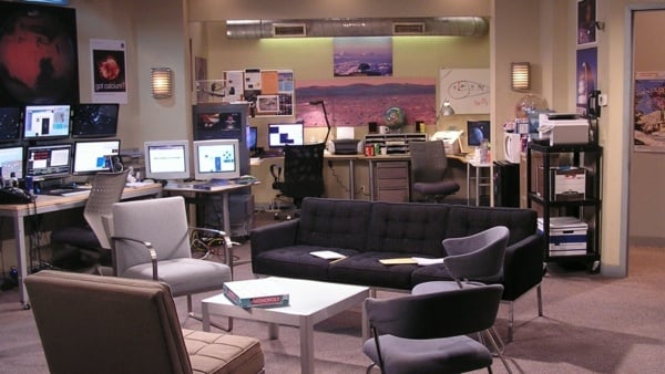 Laboratorium Tv Sendung Big bang Theory 