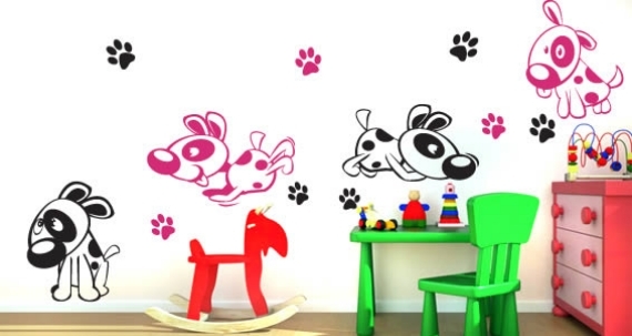 Lustige Wandtattoo-Kinderzimmer Kinder möbel-Ikea