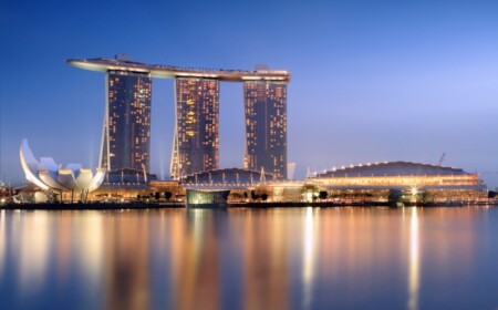 Marina bay Sands-Luxus Hotels-Singapur