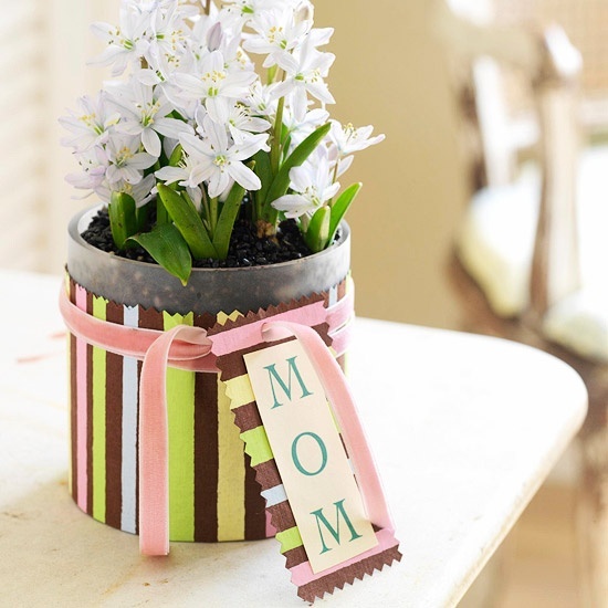 Muttertag süße Grußkarte Blumen Tipps