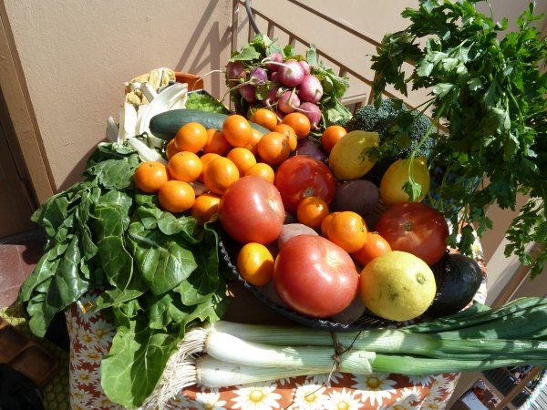 Obstschale Obst Gemüse-Tisch deko Ideen