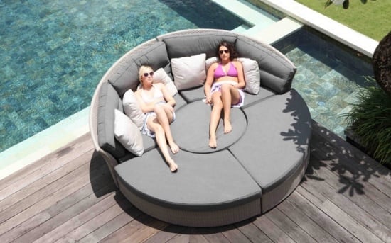 Sofa Set-Outdoor-Loungemöbel Design