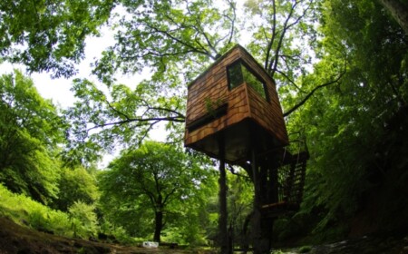 Stelzenhaus Baumhaus bauen Takashi Kobayashi-Japan