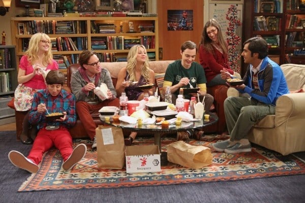 The Big Bang Theory apartment plan
