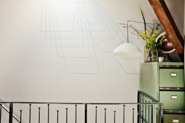 Wandgestaltung Ideen modern Apartement in Paris