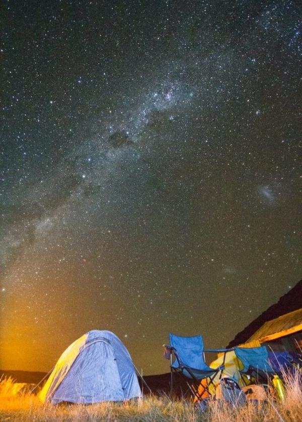 Zelten freien Himmel Nacht Camping Tipps 
