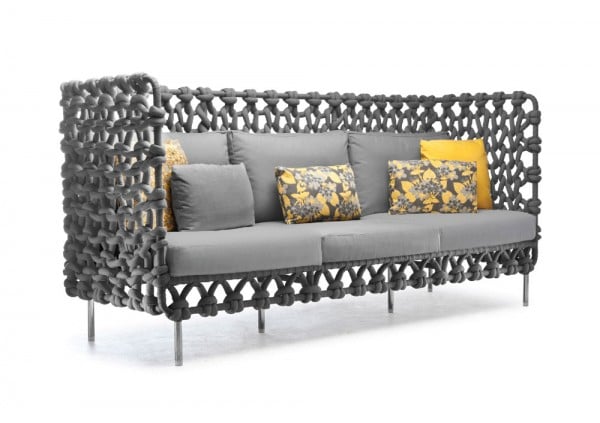 gartenmöbel designs von kenneth cobonpue couch grau