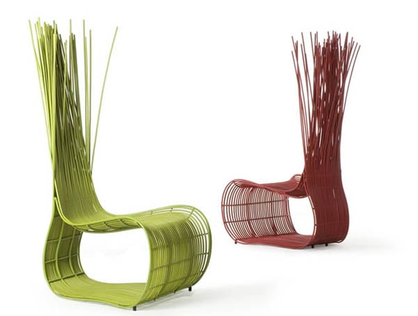 gartenmöbel designs von kenneth cobonpue grünes modell