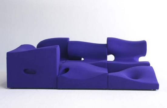 möbel design von ron arad modulares sofa