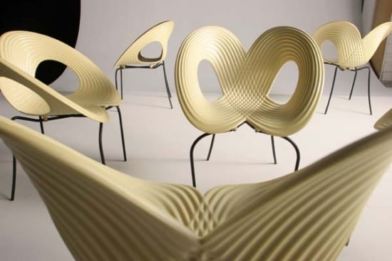 designer möbel von ron arad stuhl acht form