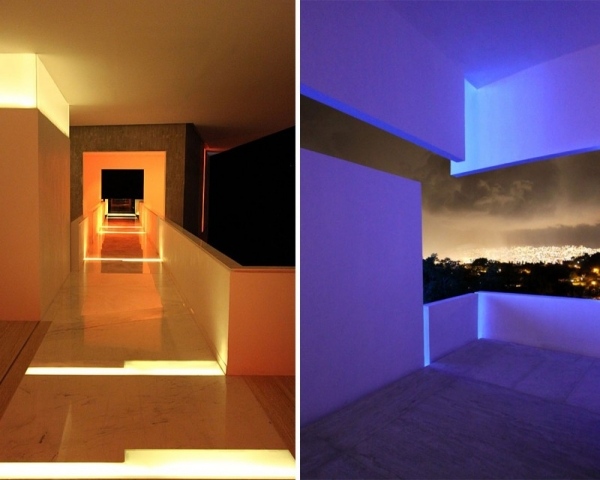 encanto designer hotel in acapulco farbige beleuchtung