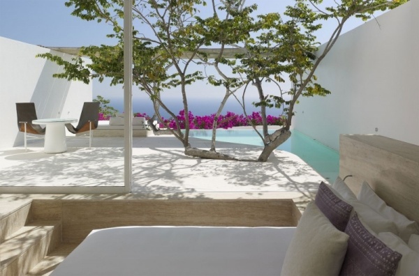 encanto designer hotel in acapulco schiebetür glas