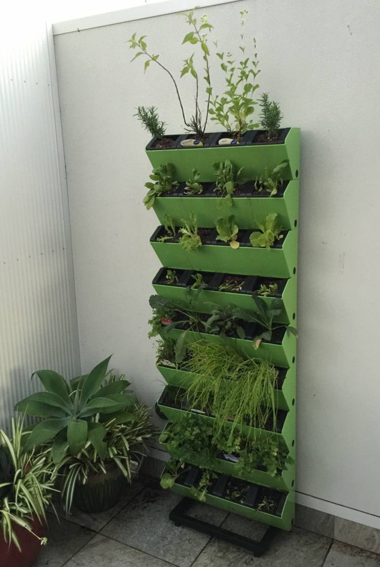 Kreative Ideen wie Sie auf dem Balkon einen Gemüse Garten ...