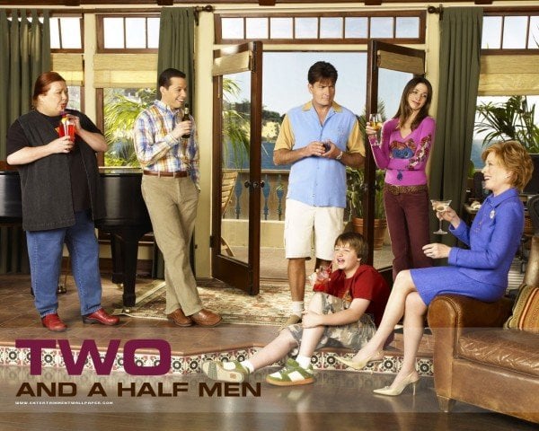 grundriss haus two and a half men charaktere