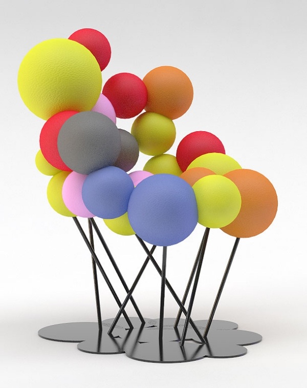 Ballon Stuhl modern Design Innovative-Ideen