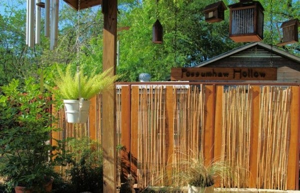 Bambus Sichtschutz Ideen-Garten Planung Tipps