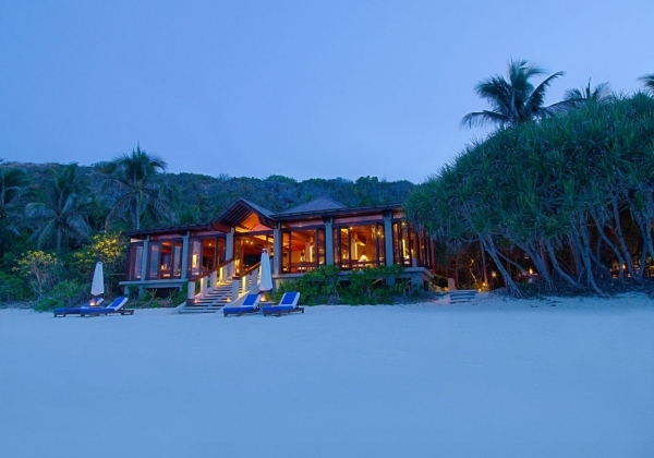 Beach Villa-Amanpulo Resort Philippinen-Lagoon Club