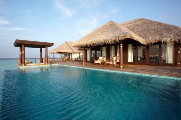 Beachvilla Luxusinsel-Malediven Anantara