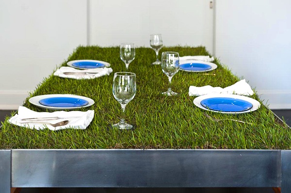 Designer Esstisch PicNYC haiko cornelissen gras