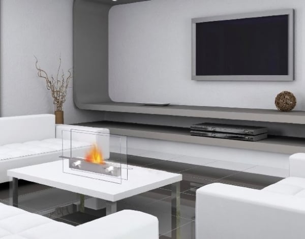 Ethanol-Bio Tischkamin-minimalistisches Wohnzimmer Design