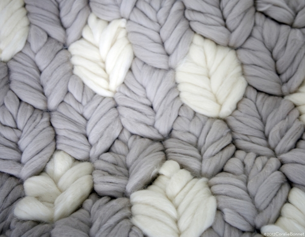 Gestrick Teppiche Matten-weiß grau-Boden Verkleidung