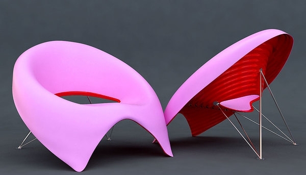 kragen Stuhl Pink-Velichko Velikov-Design