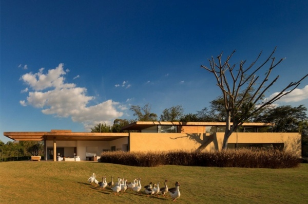 Haus Brazilien moderne Architektur Fassaden 