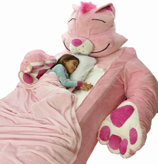 Kinderbett Mädchen Bettwäsche Design rosa Farbe