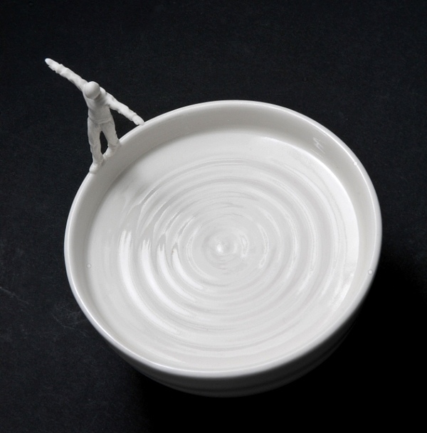 Keramik Tasse Design Kunstobjekte miniaturen