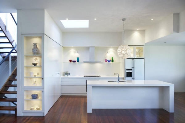 Küche Einrichten-weiß Gestaltung-modern Möbel