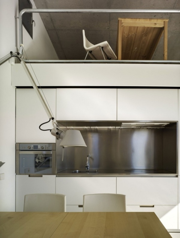 Landhaus Spanien modern Innen Architektur Küche-Esszimmer