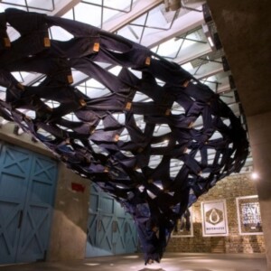 London Kunst-moderne Installation-Textil Design