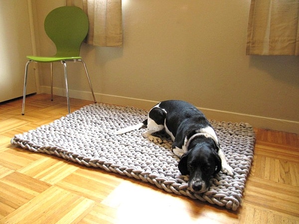 Matten moderne Teppiche stricken Eingangsbereich-Deko