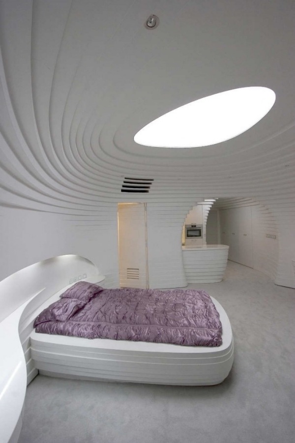 Modernes Schlafzimmer Designer-Bett