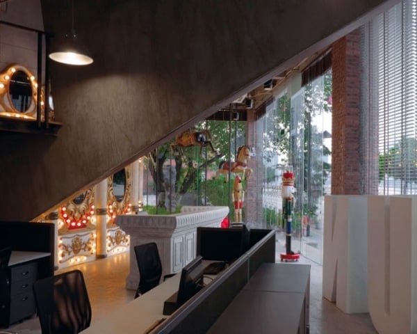 Ogilvy Mather Guangzhou büro spielzeuge interieur design