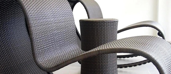 Outdoor Möbel Design Poly Rattan-Relaxsessel
