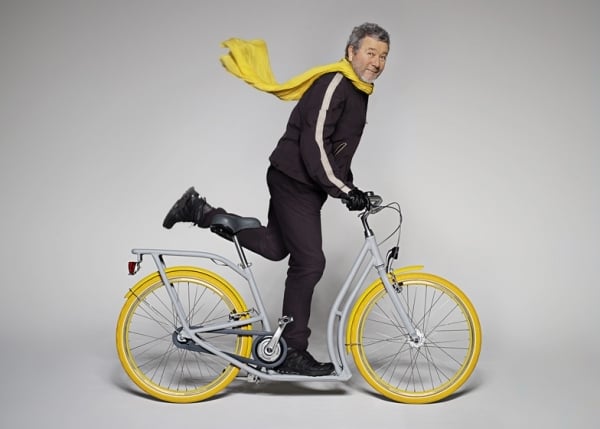 Pibal fahrrad cityroller kombination Philippe Starck Peugeot