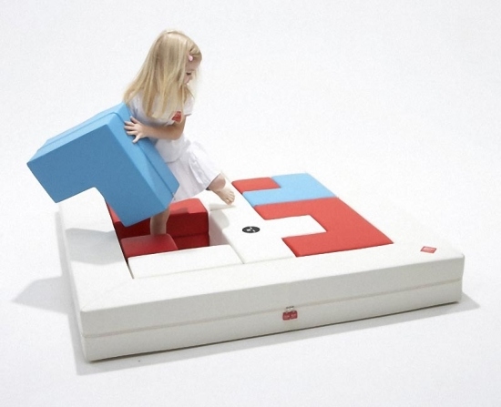 Praktische ideen Kinder Zimmer Module-Sitzmöbel Design