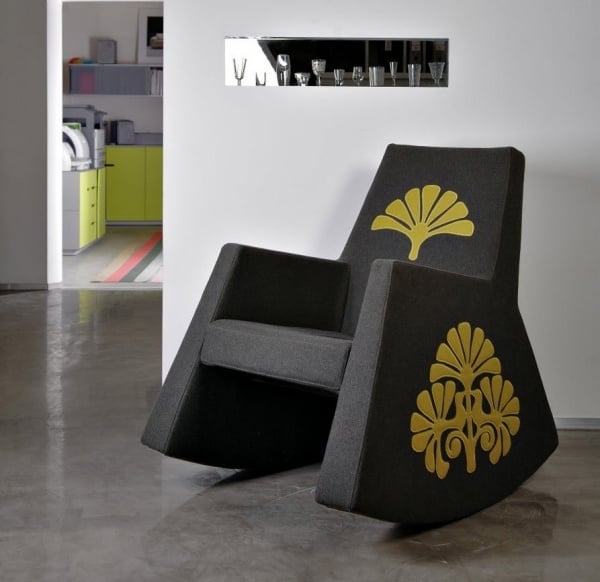 Schaukelstuhl Design Sessel MOM von Neringa Dervinyte